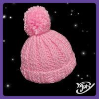 Gorro de lana Rosa (20cm, SKZOO, MINIVE)