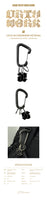 [PREVENTA] AESPA DIRTY WORK OFFICIAL MD - LOCK IN CARABINER KEYRING