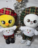 CHRISTMAS PLAID - DOLL CLOTHES