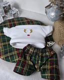 CHRISTMAS PLAID - DOLL CLOTHES