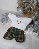 CHRISTMAS PLAID - DOLL CLOTHES
