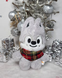 CHRISTMAS BANDANA - DOLL CLOTHES