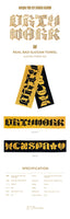 [PREVENTA] AESPA DIRTY WORK OFFICIAL MD - REAL BAD SLOGAN TOWEL