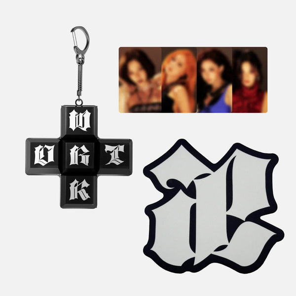 [PREVENTA] AESPA DIRTY WORK OFFICIAL MD - CLICK IT KEYCAP & MOUSE PAD SET