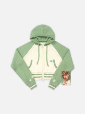 [PREVENTA] NCT WISH - INTO THE WISH OUR WISH 1ST CONCERT TOUR OFFICIAL MD KNIT ZIP UP HOODIE SET CROP VER
