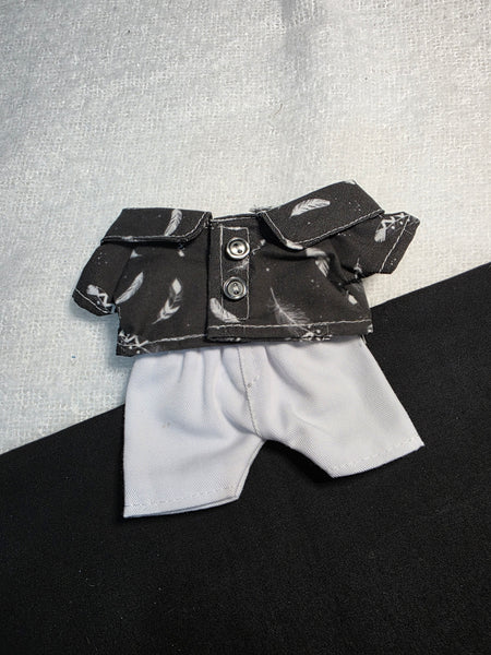 FEATHERS OUTFIT - DOLL CLOTHES